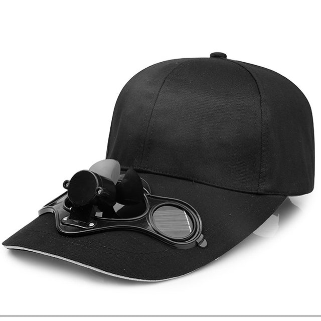Solar Fan Sommer Utendørs Baseball Caps | Skanto