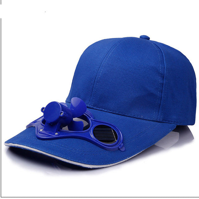 Solar Fan Sommer Utendørs Baseball Caps | Skanto