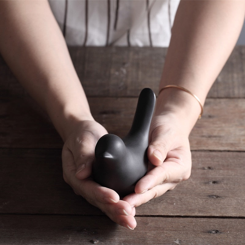 Nordic Creative Keramiske Fuglefigurer | Skanto