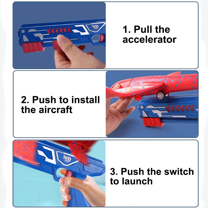 Flygende leketøy launcher | Skanto