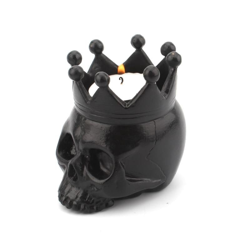 Mini Skull Head Candle Holder Mold | Skanto