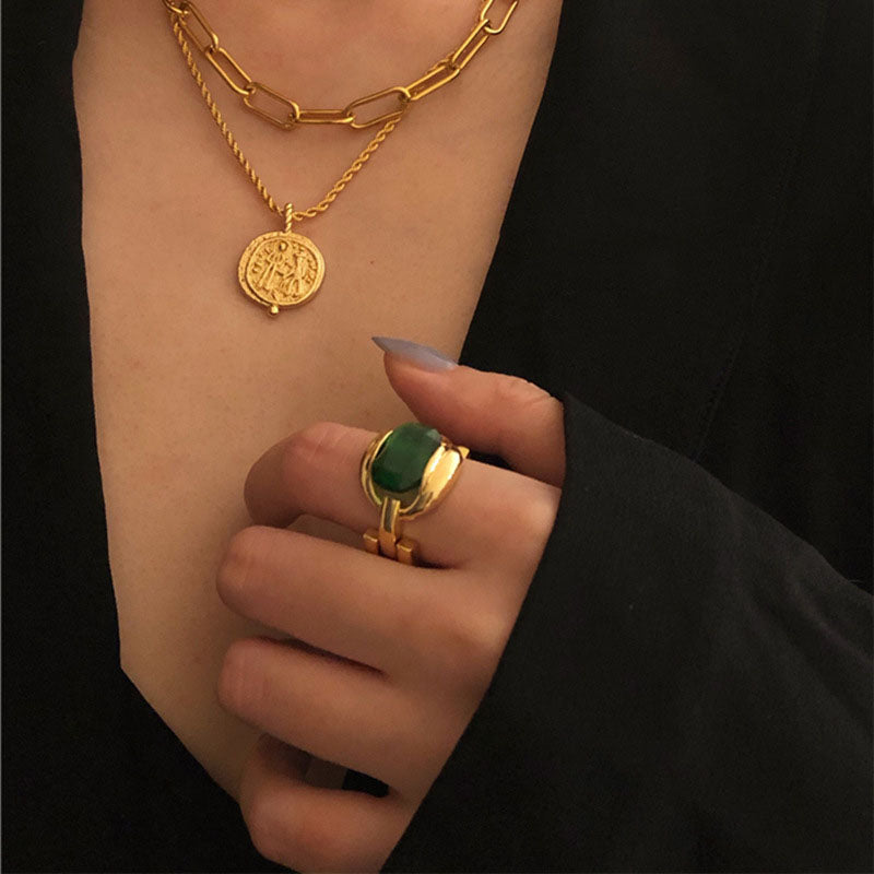 Skanto | 925 Sterling sølv forlovelsesring