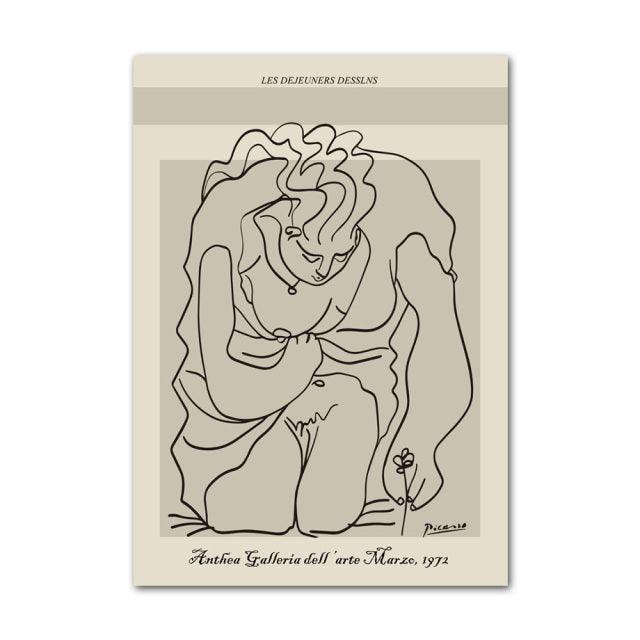 Skanto | Henri Matisse Picasso Abstrakt Lerret