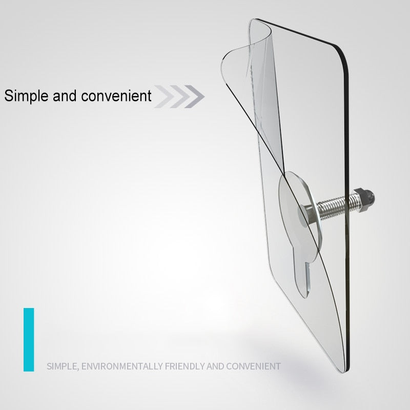 Norvo | 10 stk tungduty punch-frie transparente klistre kroker