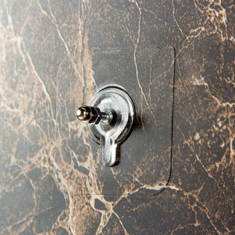 Norvo | 10 stk tungduty punch-frie transparente klistre kroker