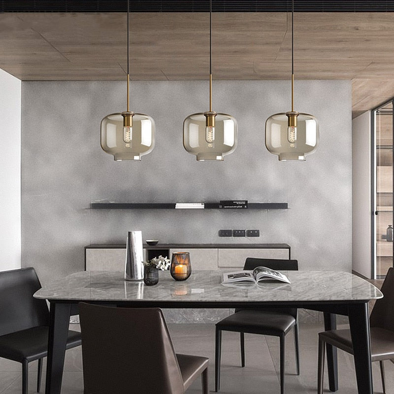 Moderne Glasshengende Lampen | Skanto