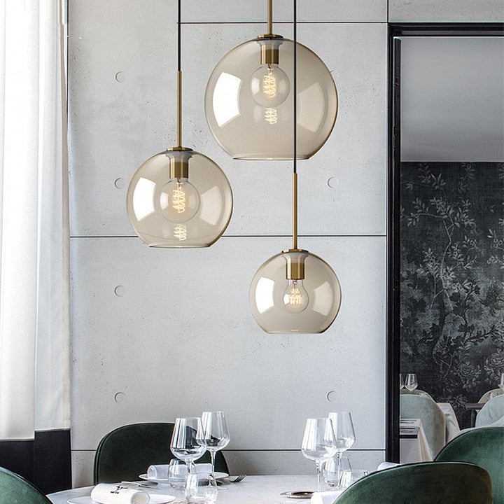 Moderne Glasshengende Lampen | Skanto