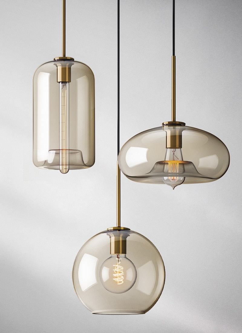 Moderne Glasshengende Lampen | Skanto