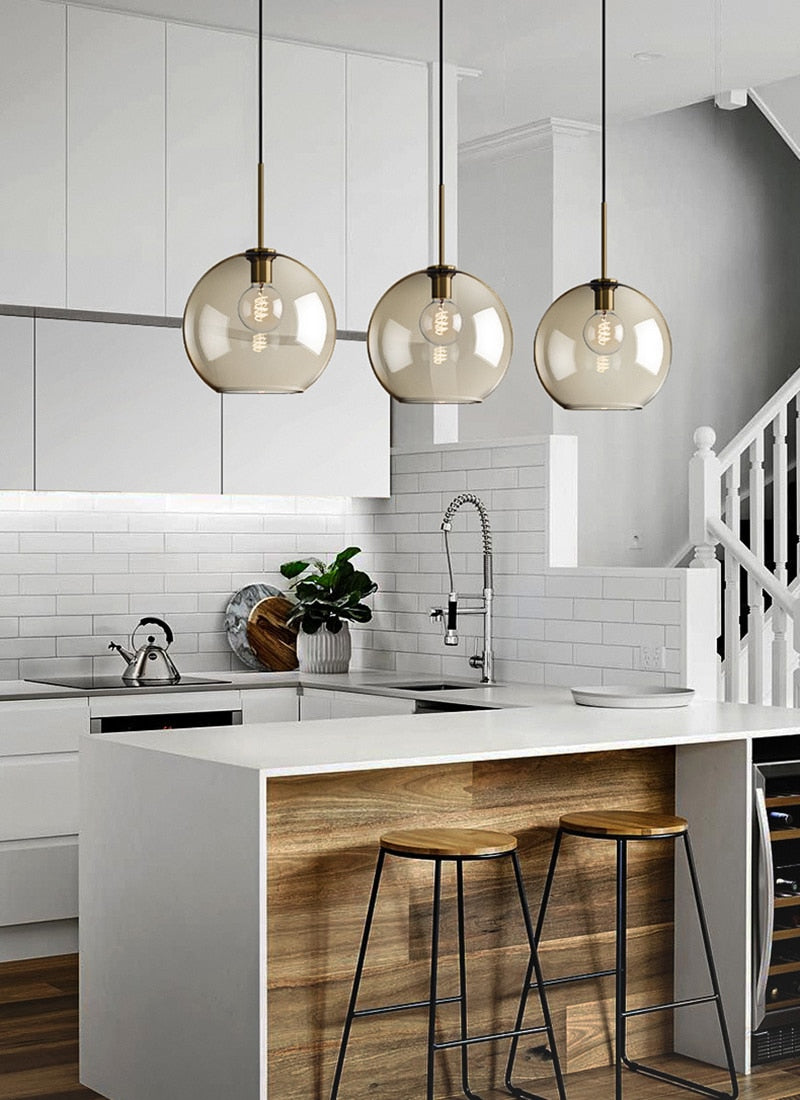 Moderne Glasshengende Lampen | Skanto