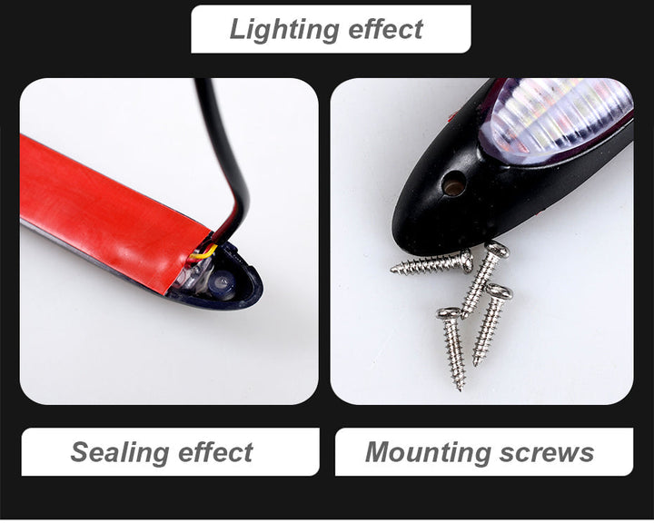 Skanto | 2 stk vanntett bil blinklys LED lysstripe
