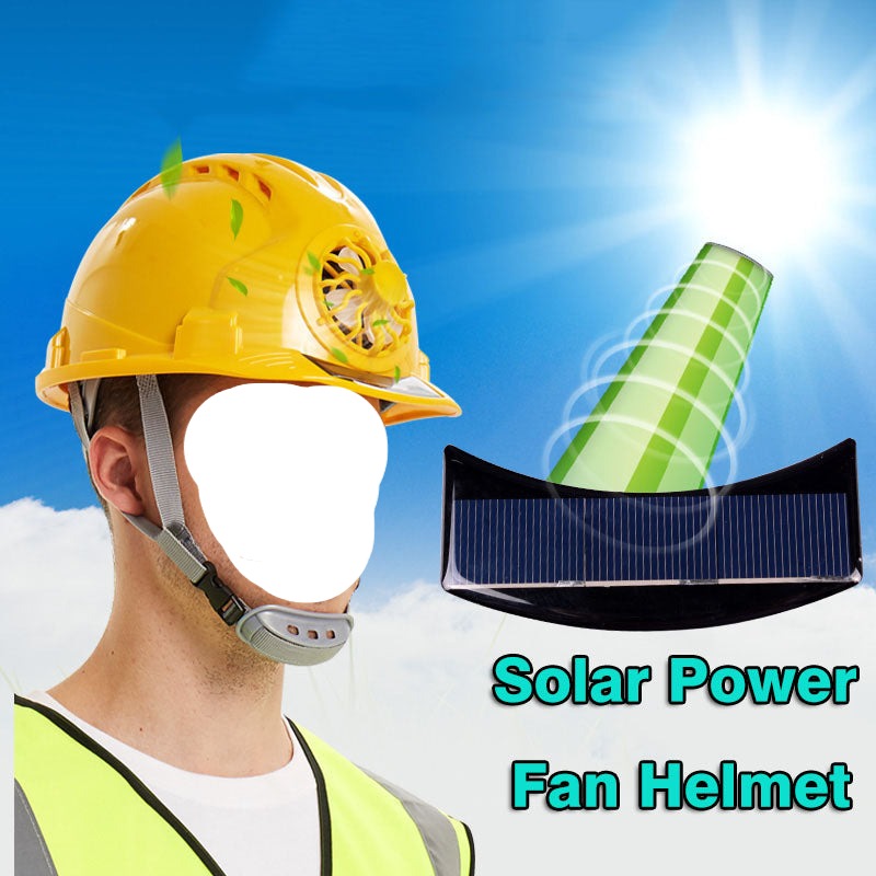 Skanto | Solenergi Kjøle Vifte Sikkerhets Hjelm