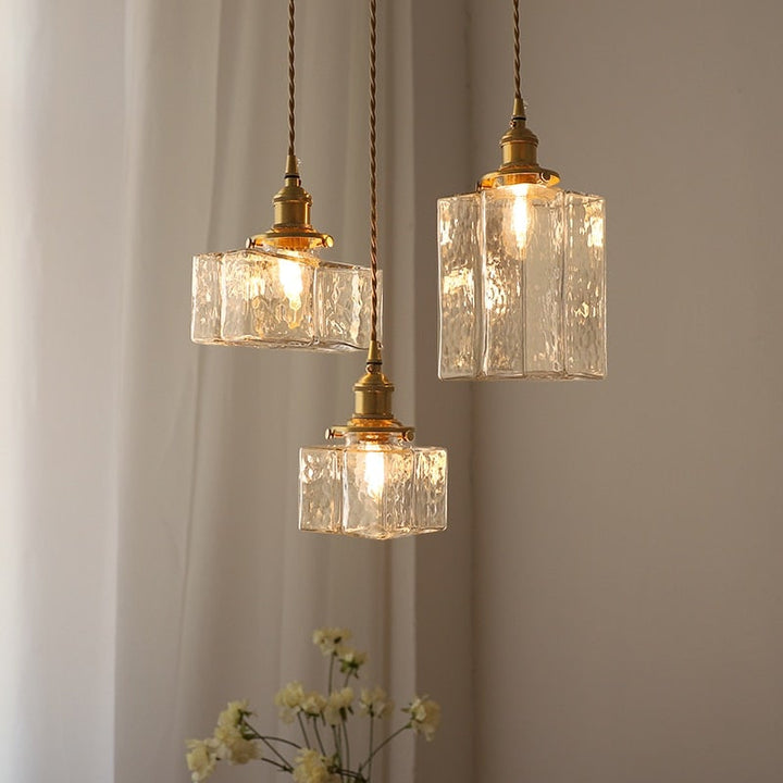 Whitley - Vintage Glass Hanging Lamps | Skanto
