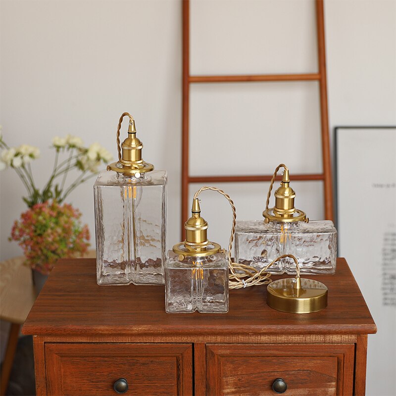 Whitley - Vintage Glass Hanging Lamps | Skanto
