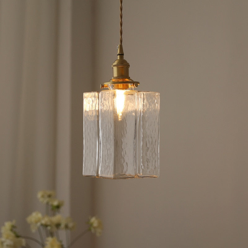 Whitley - Vintage Glass Hanging Lamps | Skanto