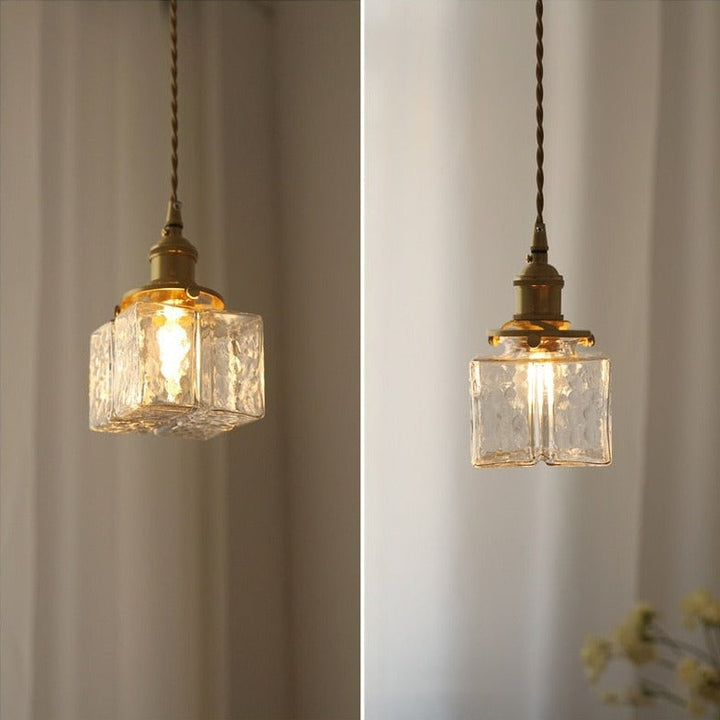 Whitley - Vintage Glass Hanging Lamps | Skanto