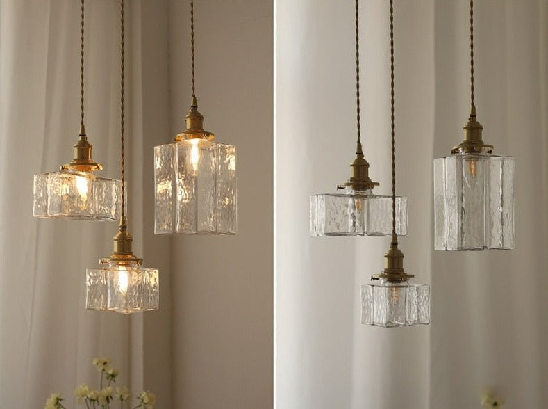 Whitley - Vintage Glass Hanging Lamps | Skanto