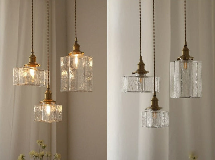 Whitley - Vintage Glass Hanging Lamps | Skanto