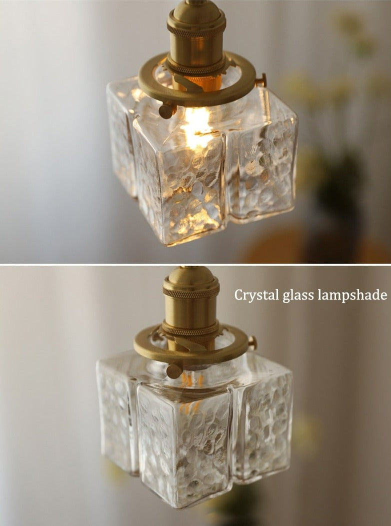 Whitley - Vintage Glass Hanging Lamps | Skanto