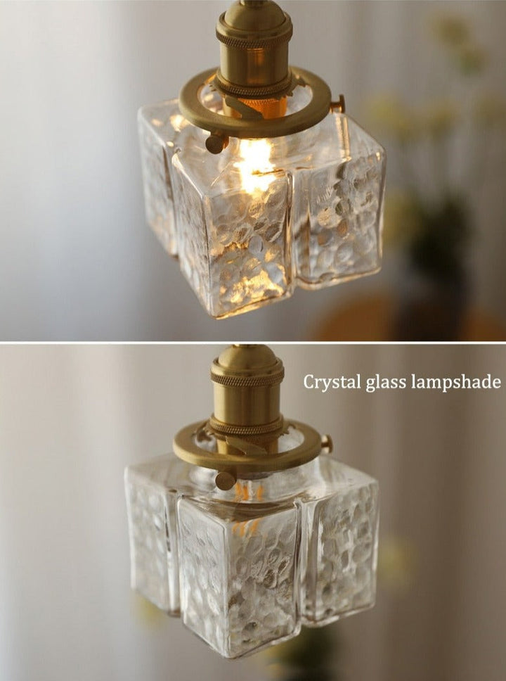 Whitley - Vintage Glass Hanging Lamps | Skanto