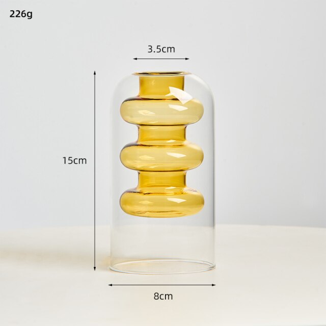 Bubbly Glass Vaser | Skanto