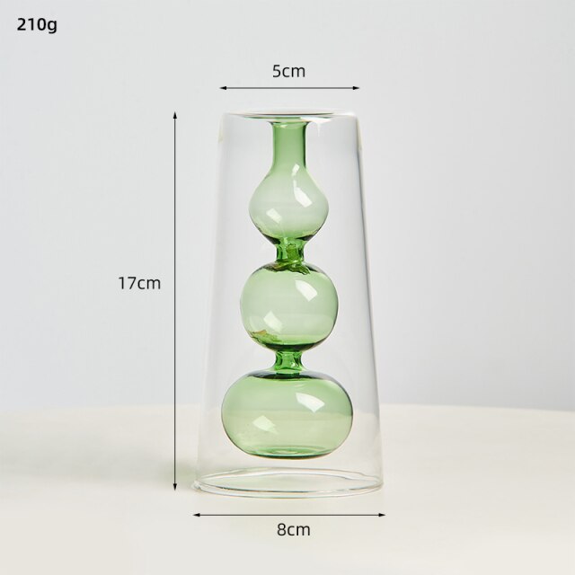 Bubbly Glass Vaser | Skanto