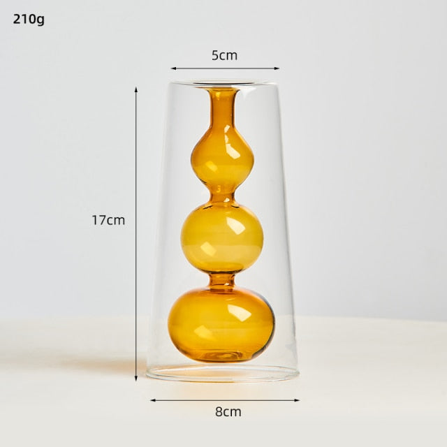 Bubbly Glass Vaser | Skanto