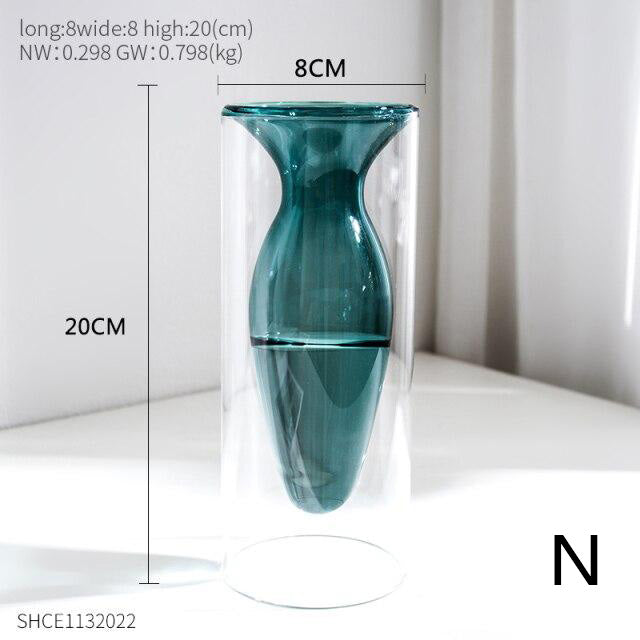 Bubbly Glass Vaser | Skanto