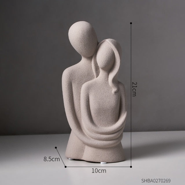 Nordic Abstract Thinker Harpiks Statue Skulptur | Skanto