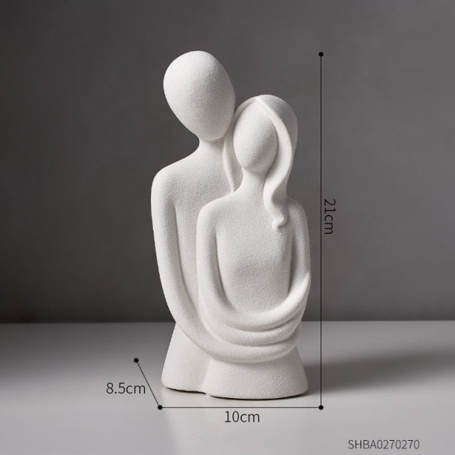 Nordic Abstract Thinker Harpiks Statue Skulptur | Skanto