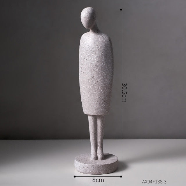 Nordic Abstract Thinker Harpiks Statue Skulptur | Skanto