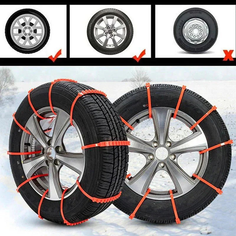 Skanto | TyreGrip - Hjulforbedring - Ultimat grep - Snø garantert