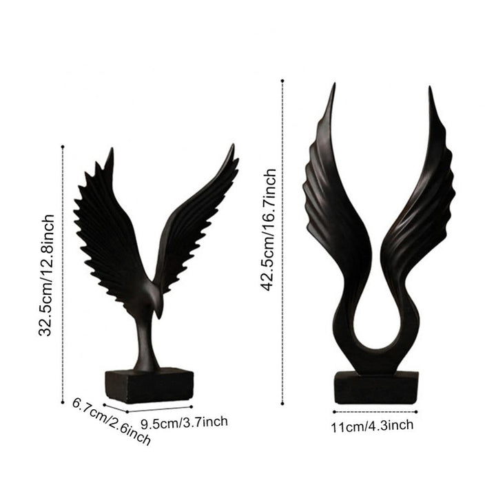 Angel Wings Skulptur Hjem Dekor | Skanto