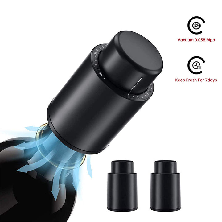 Skanto | Reusable Vacuum Wine Bottle Stopper