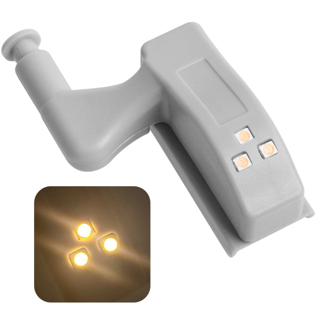 10pk LED Sensor Hinge Cabinet Light | Skanto