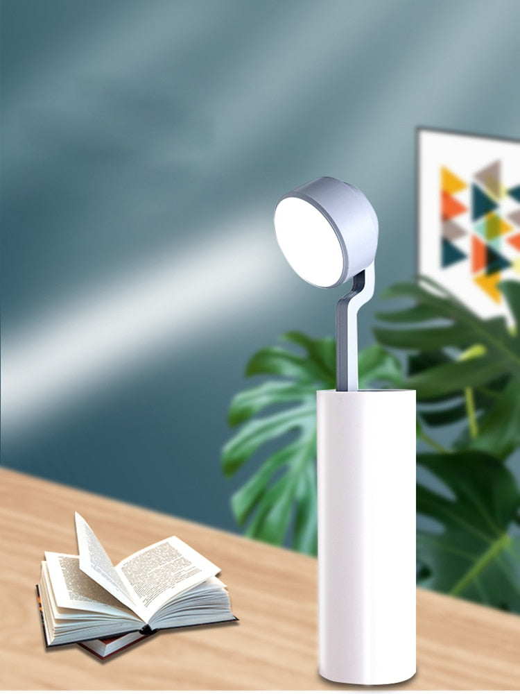 LED Mini Oppladbar Power Bank Skrivebord Lampe | Skanto