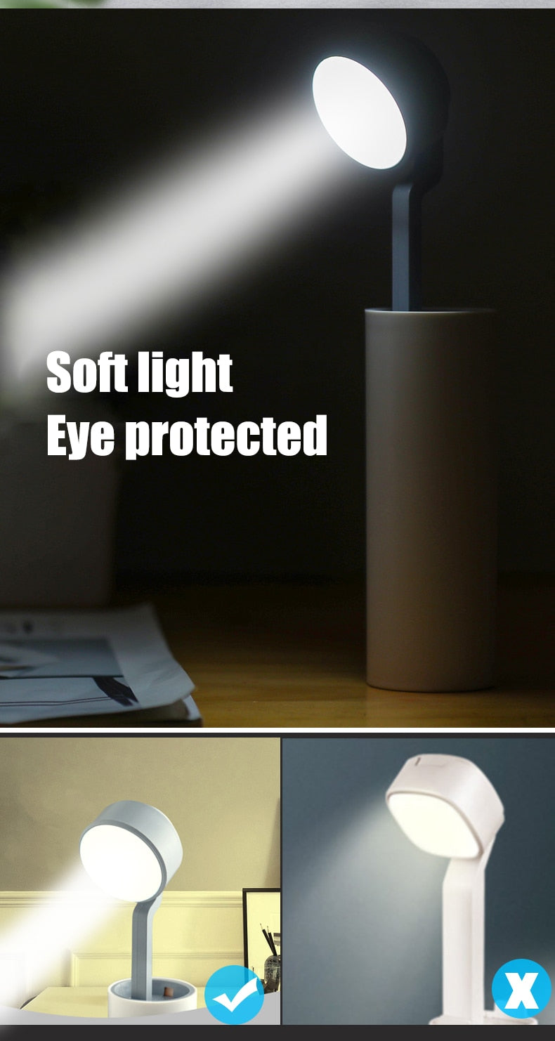 LED Mini RechargeaSkantoe Power Bank Skrivebordslampe | Skanto