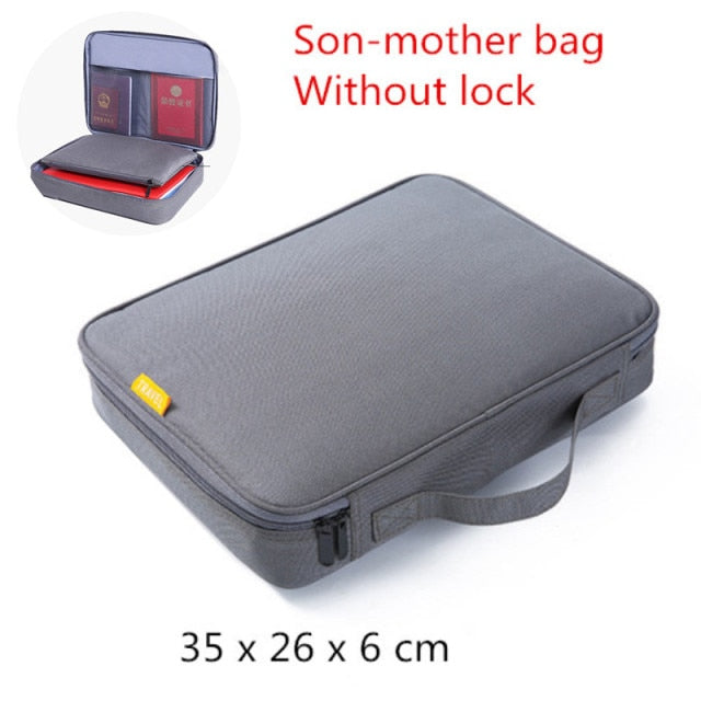 Skanto | Multi-Layer Stor Reise Dokumentveske