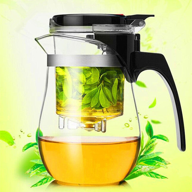 Glass Tea Leak-Proof Infuser Pitcher | Skanto