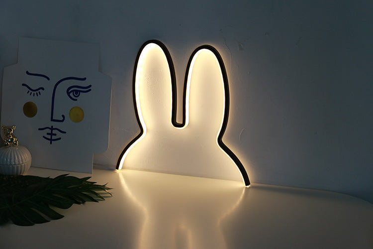 Rabbit Moderne Nattlampe | Skanto