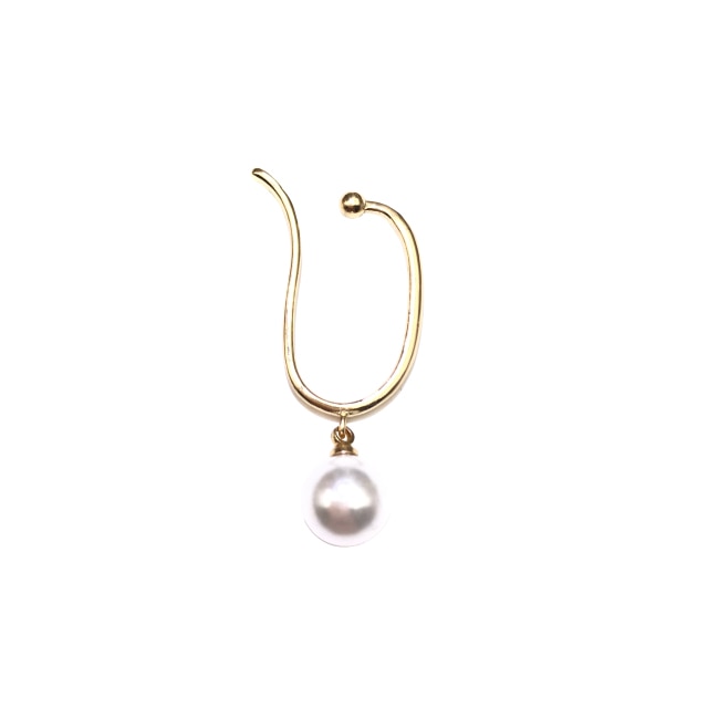 Skanto | Minimalistisk Simulert Rund Liten Perle Øreklemme Øredobber For Kvinner