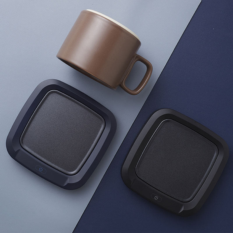 Elegant kaffevarmerpute i forretningsstil