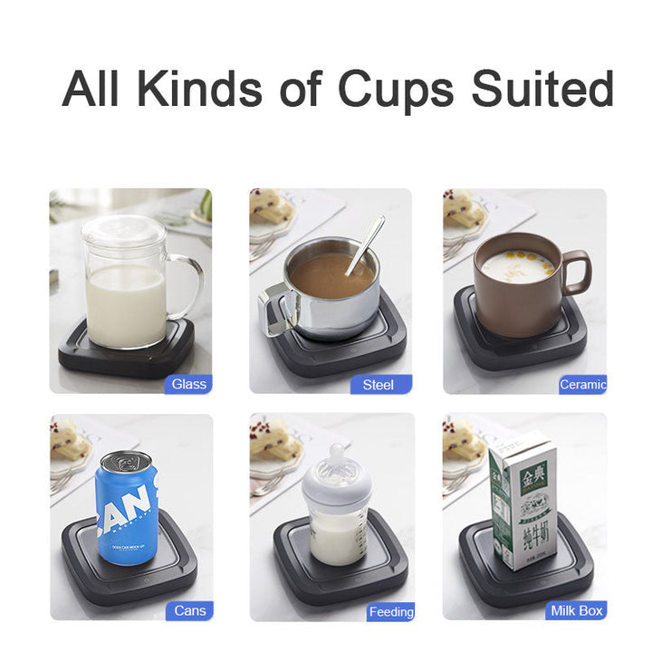 Elegant kaffevarmerpute i forretningsstil