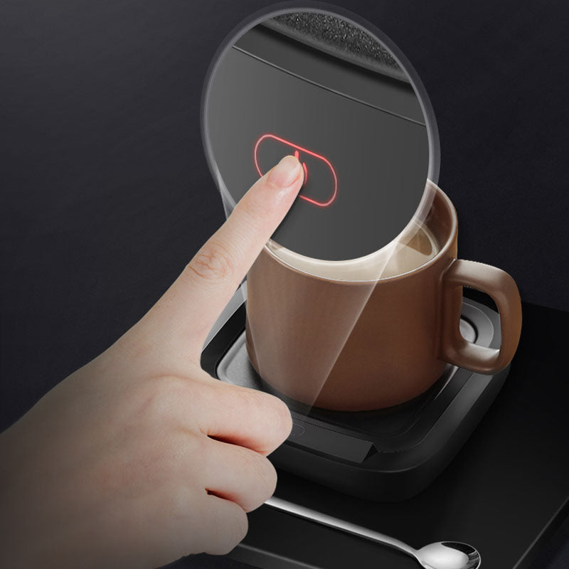 Elegant kaffevarmerpute i forretningsstil