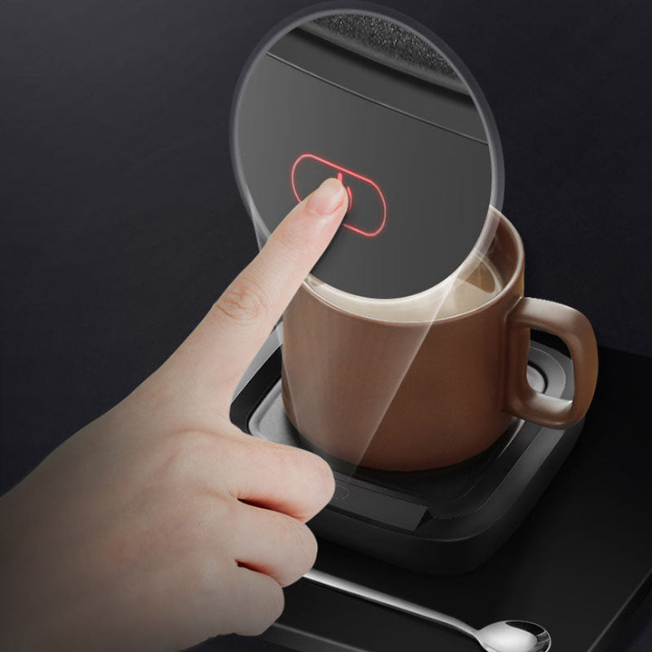 Elegant kaffevarmerpute i forretningsstil