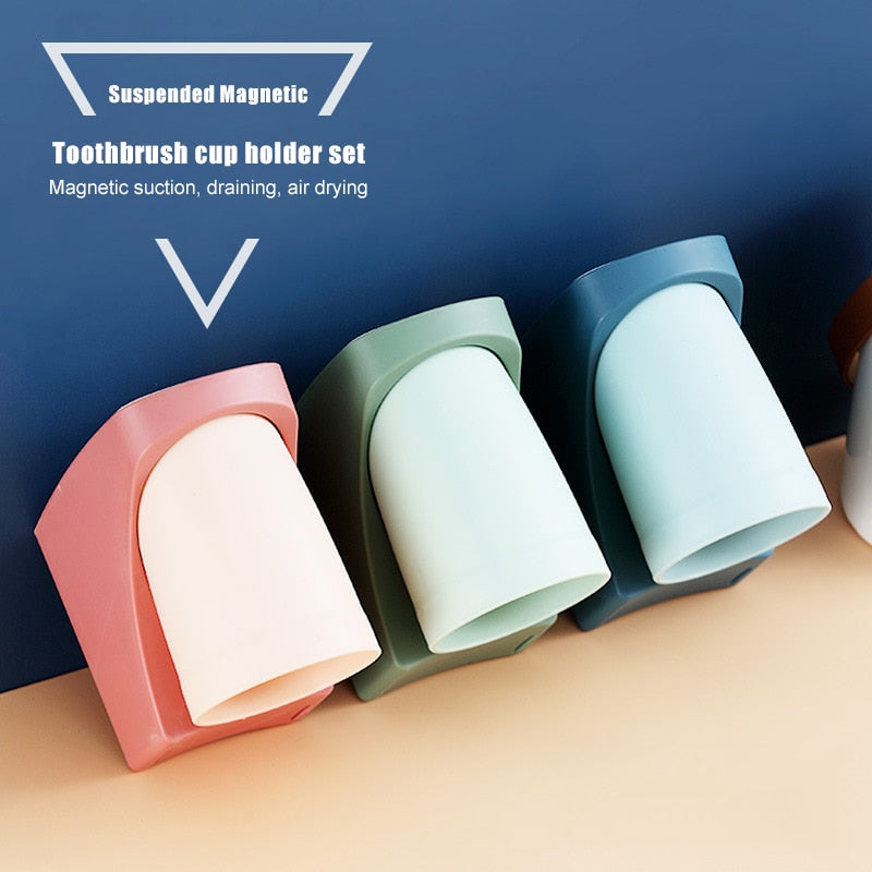 Skanto | Magnetisk badroms tannbørsteholder