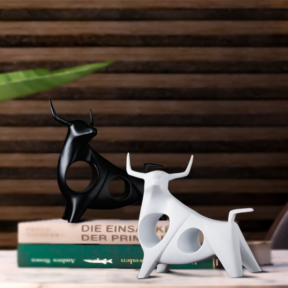 Nordisk Stil Tyr Skulptur Hjem Dekor | Skanto