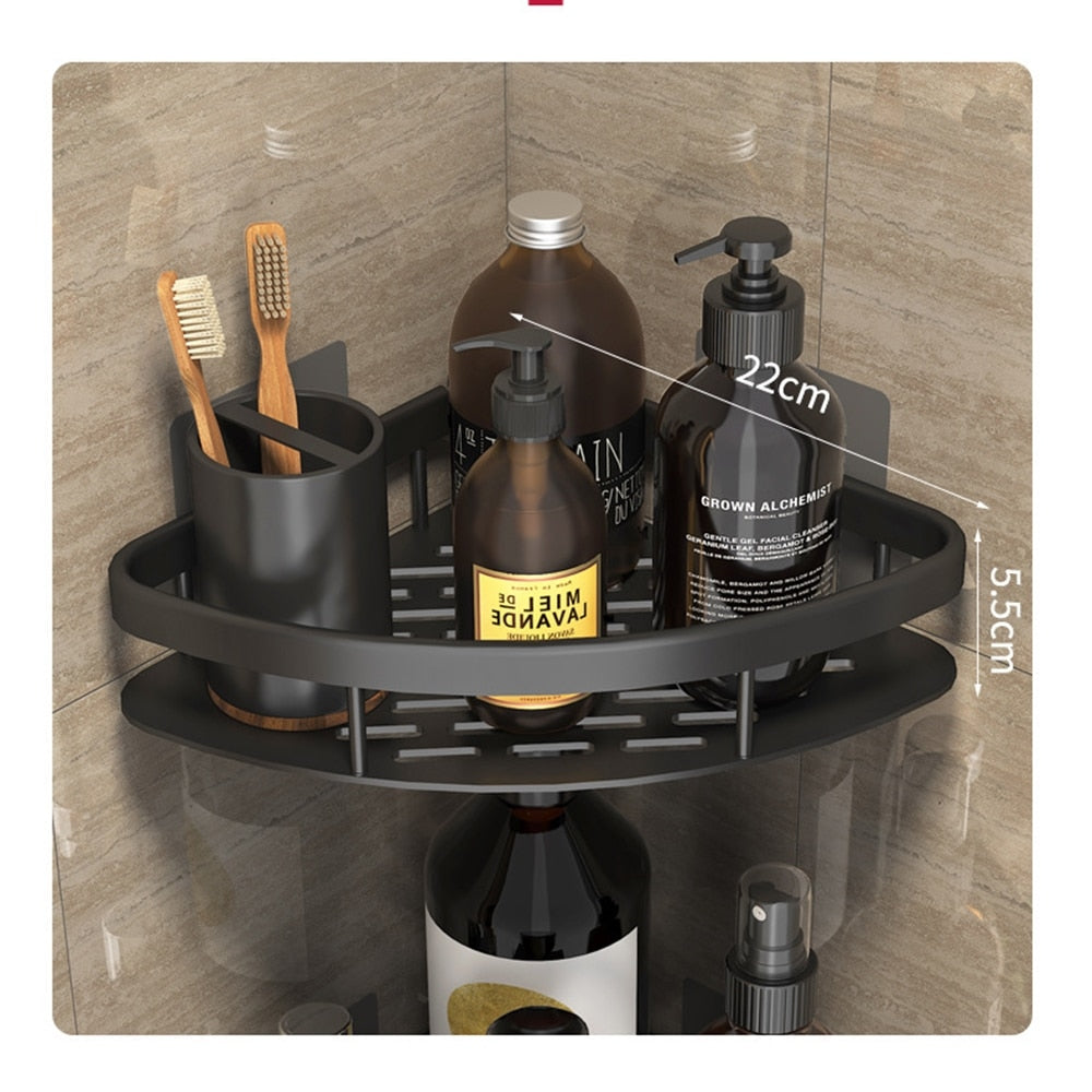 Norvo | Metall Sugkop Stativ til Bad