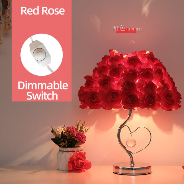 Skanto | Rose Blossom Nattbord Lampe
