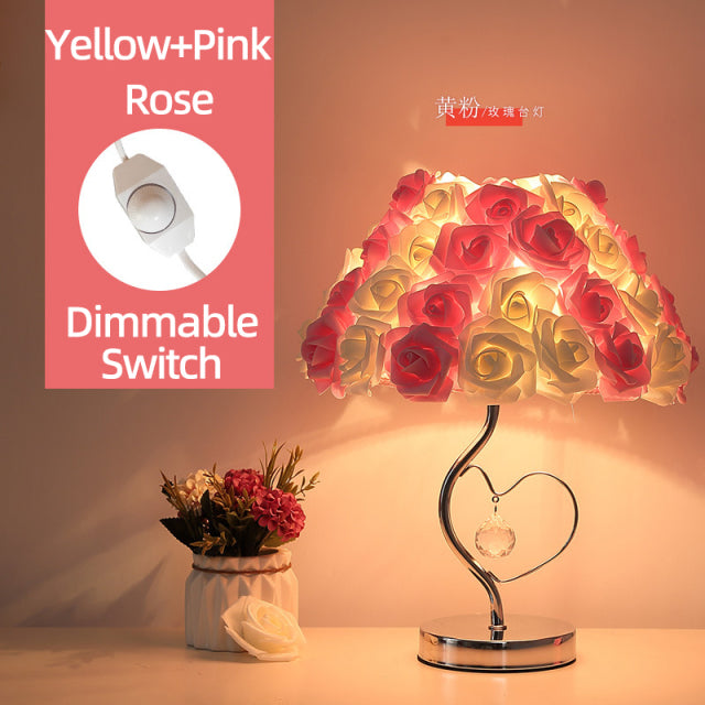 Skanto | Rose Blossom Nattbord Lampe