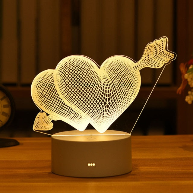 Skanto | 3D Kreative Dyr Nattlampe med LED